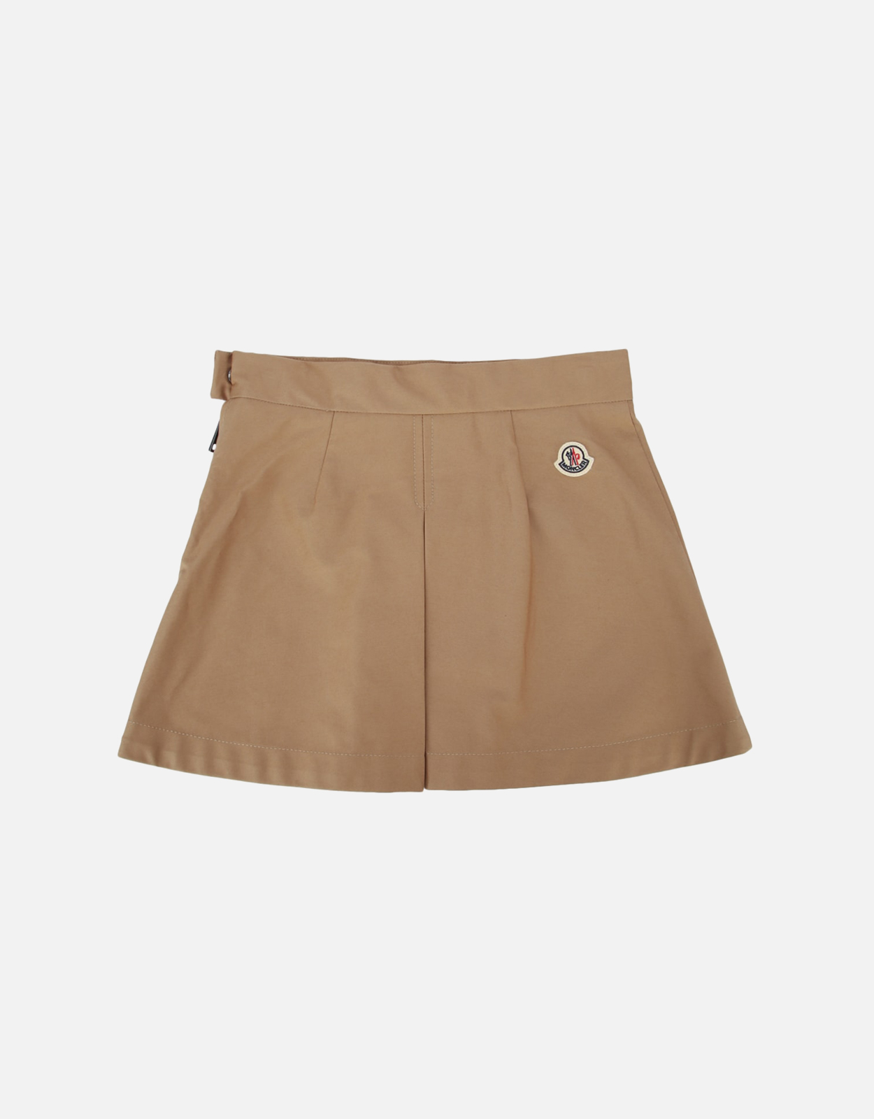 Moncler Kids プリーツ コットンギャバジンスカート (すべての新品