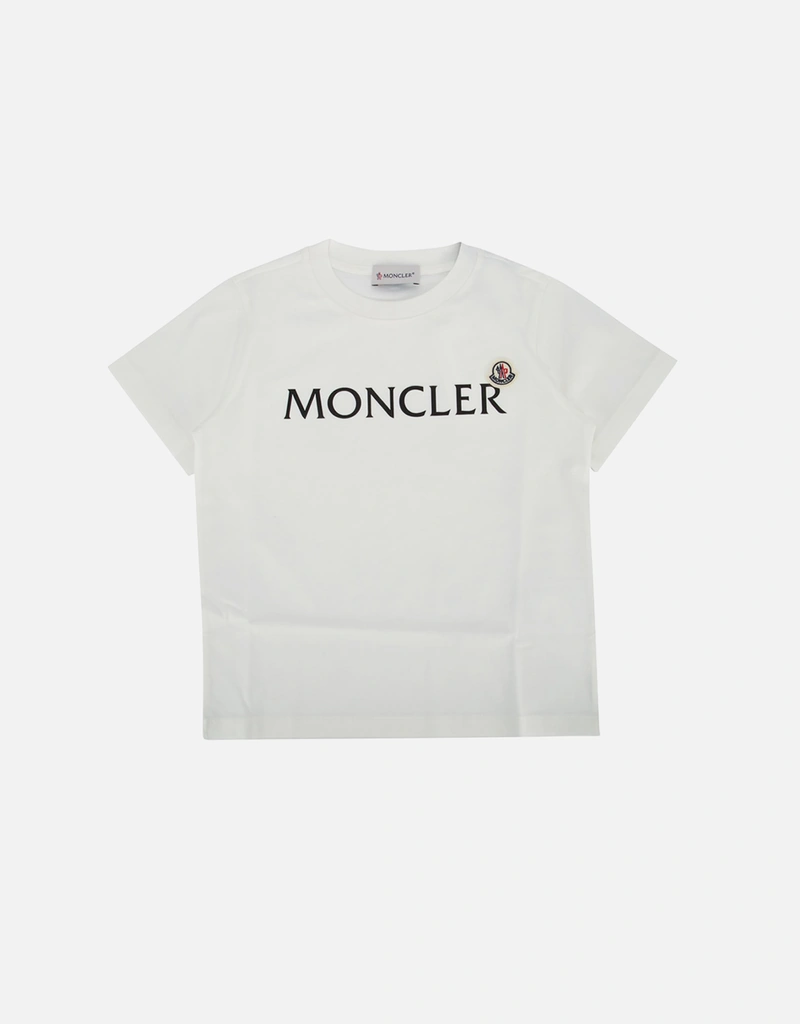Moncler Kids ロゴ コットンTシャツ (すべての新品) IFCHIC.COM
