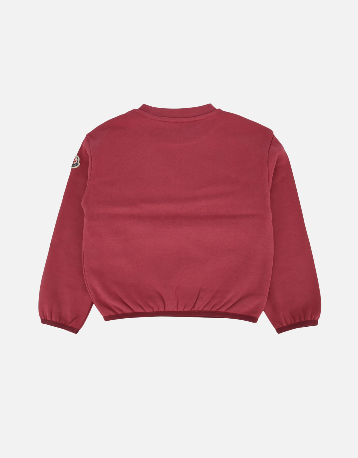 Moncler Kids テディロゴコットンスウェットシャツ (すべての新品