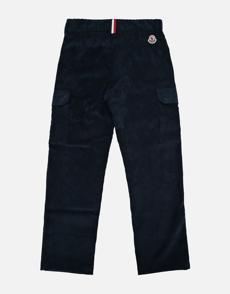 Moncler Kids キッズコーデュロイカーゴパンツ (すべての新品) IFCHIC.COM