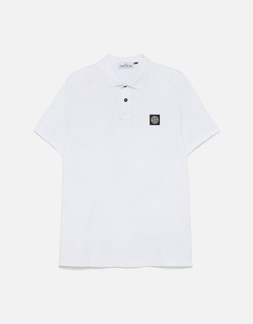 Stone Island メンズ ストレッチコットン ポロシャツ (すべての新品