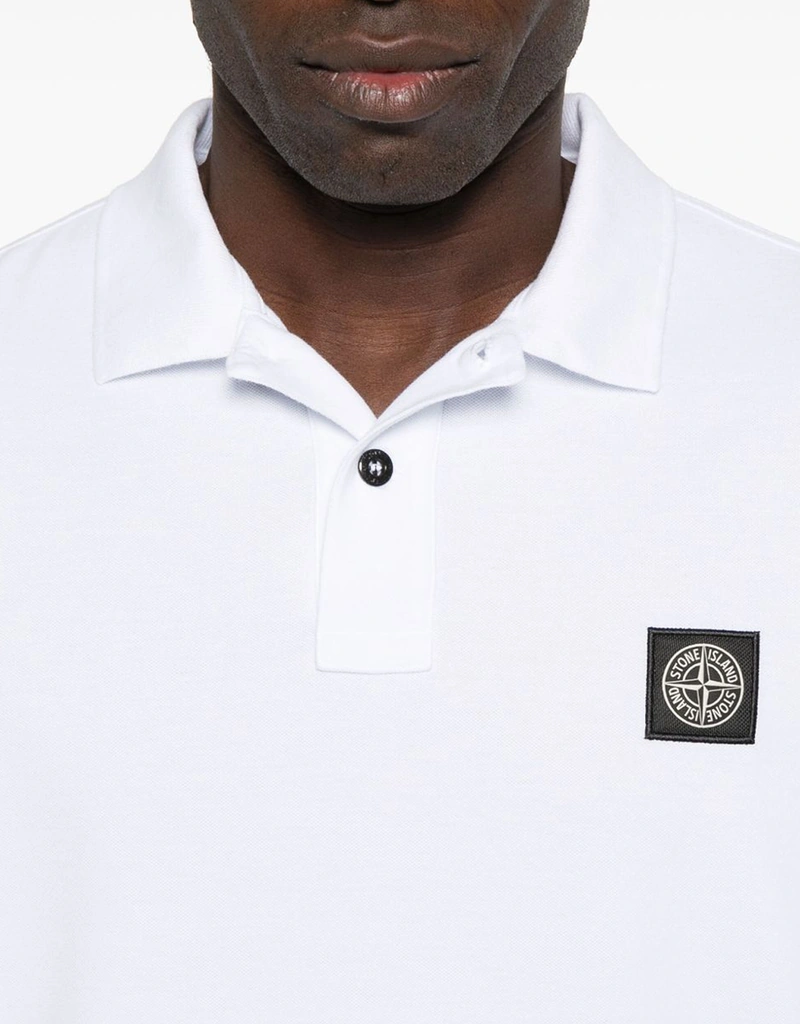 Stone Island メンズ ストレッチコットン ポロシャツ (すべての新品