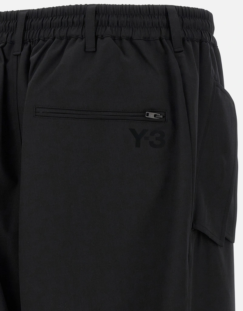 Y-3 メンズRefinedポリエチレンウール混紡パンツ (すべての新品