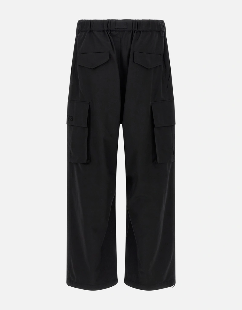 Y-3 メンズウール混紡カーゴワイドパンツ (すべての新品) IFCHIC.COM