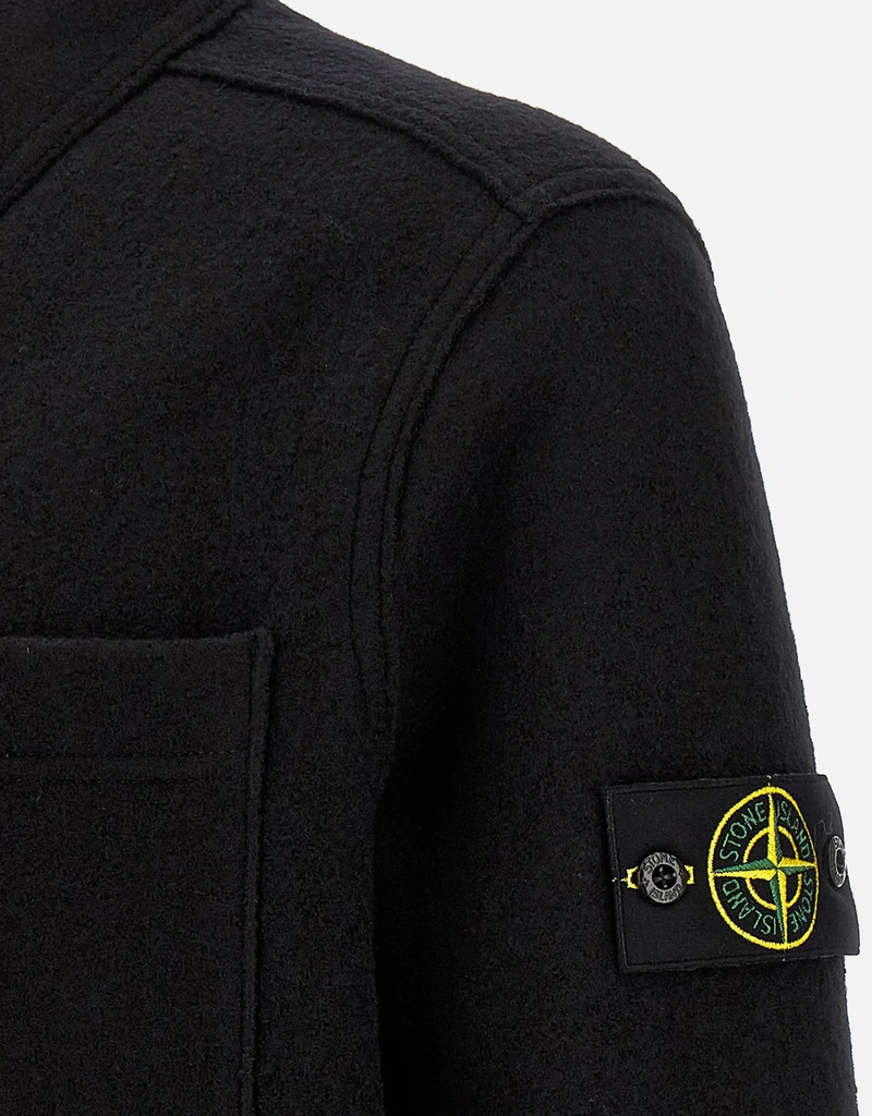 Stone Island メンズ バージンウール オーバーシャツ (すべての新品