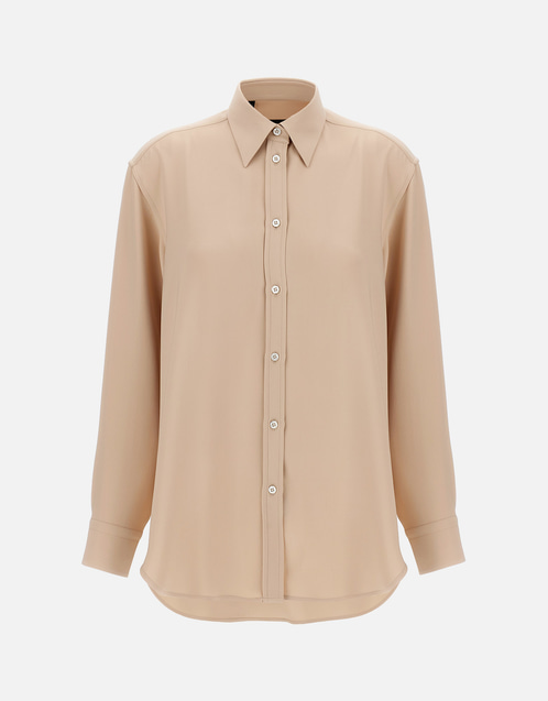 Brioni シルクカディオーバーサイズシャツ (すべての新品) IFCHIC.COM