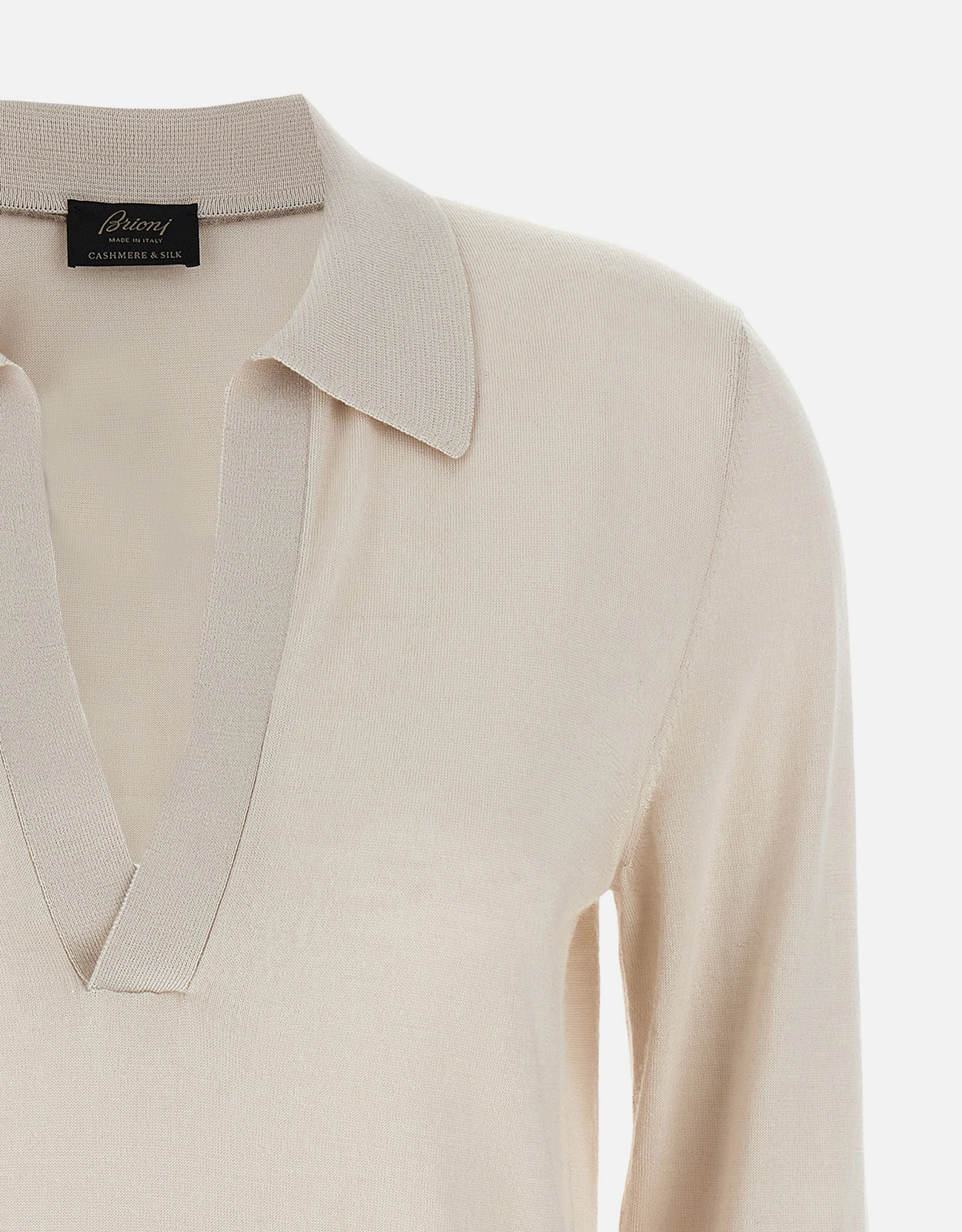 26J1 ブリオーニ BRIONI 半袖ポロシャツ ニットポロ メンズ シルク