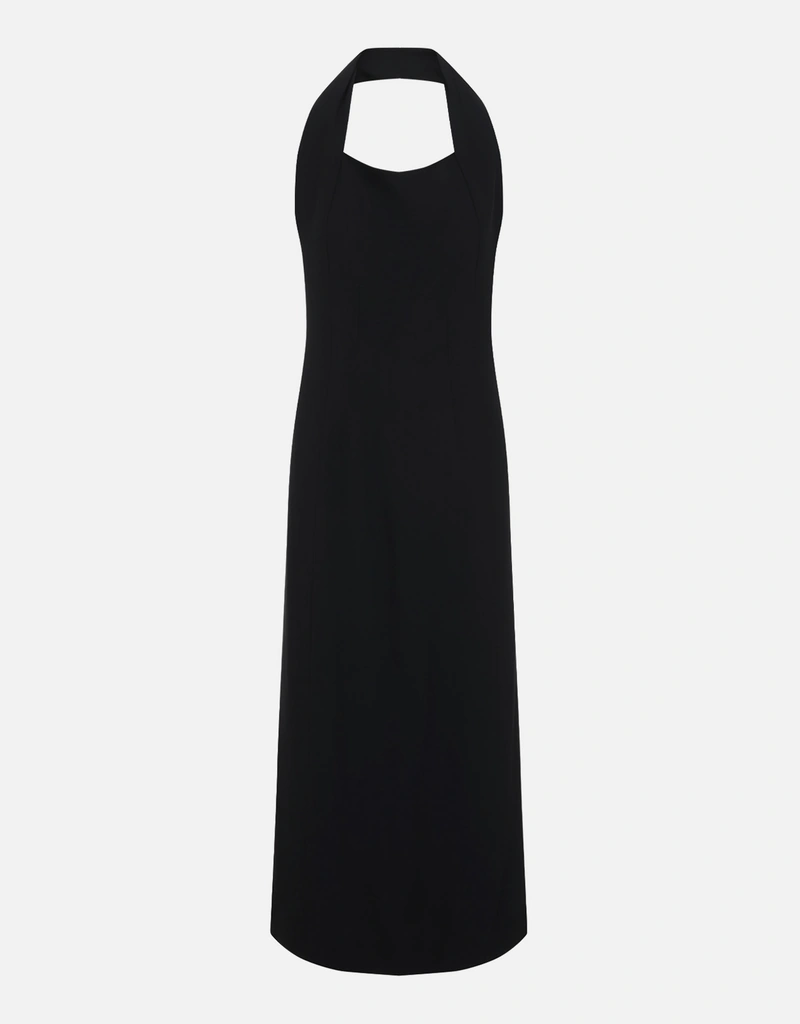 Carven Sleeveless Halter Neck Maxi Dress (All New In) IFCHIC.COM