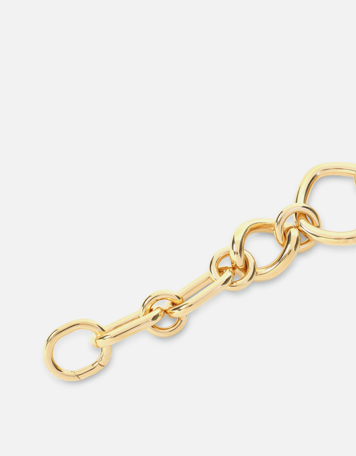 Celine Modern Thin Gourmette Brass Bracelet (All New In) IFCHIC.COM