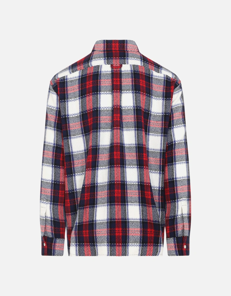 Celine Men's Cashmere Checked Loose Fit Overshirts (All New In