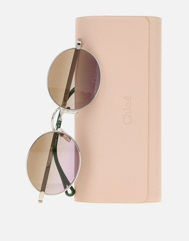 クロエ Chloe CE114S サングラス メタル シルバー Chloe - クロエ Chloe CE114S サングラス メタル シルバーの通販 by