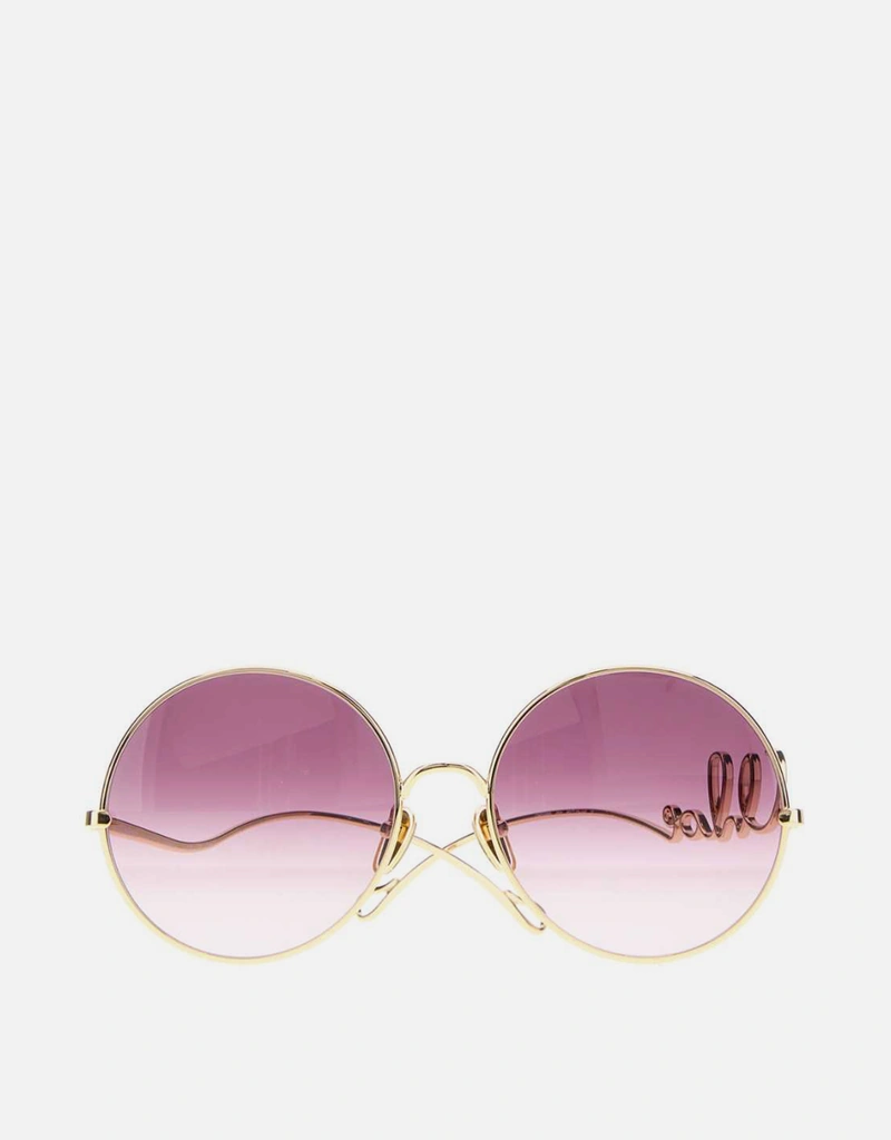 Chloé ゴールドメタルサングラス () IFCHIC.COM