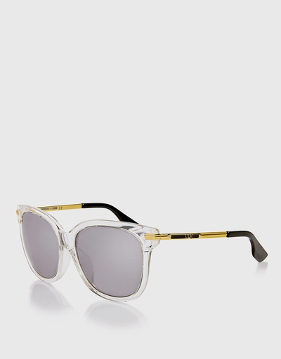 Clear Square Sunglasses 