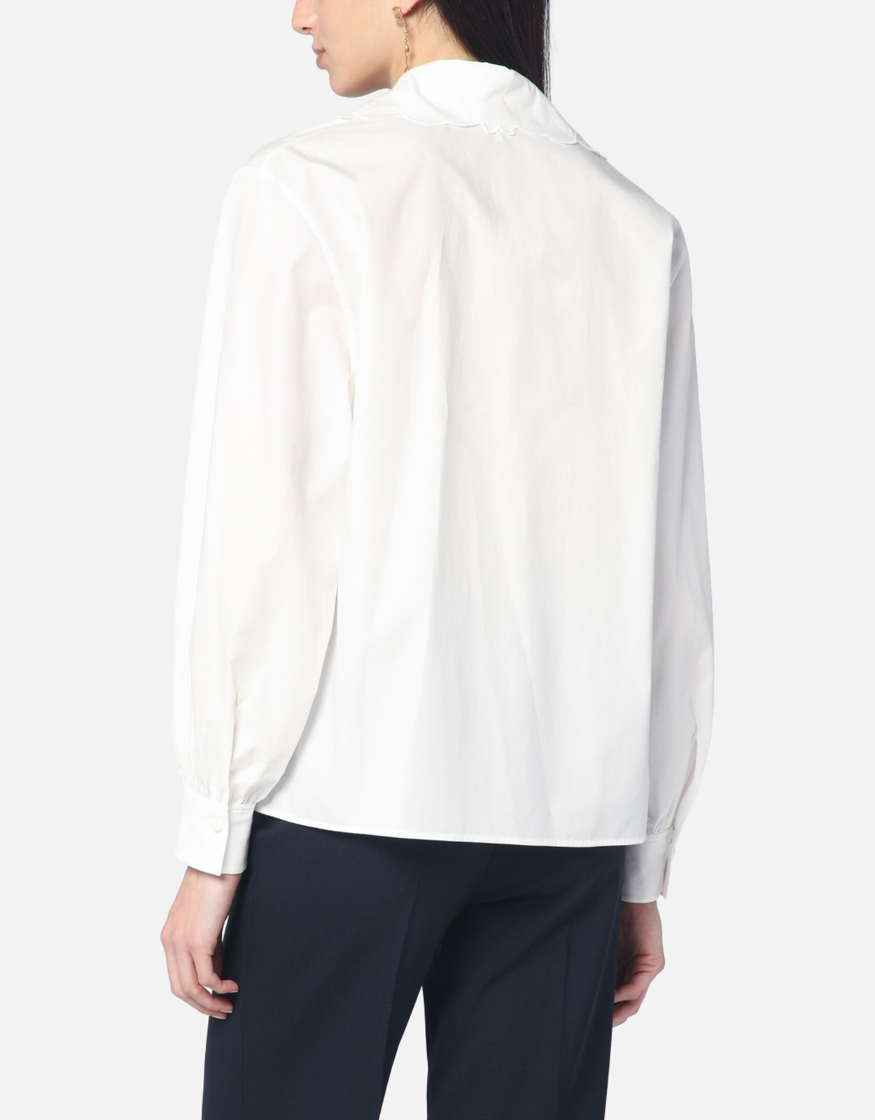 Chloé 刺繍入りボウタイシャツ (トップス) IFCHIC.COM