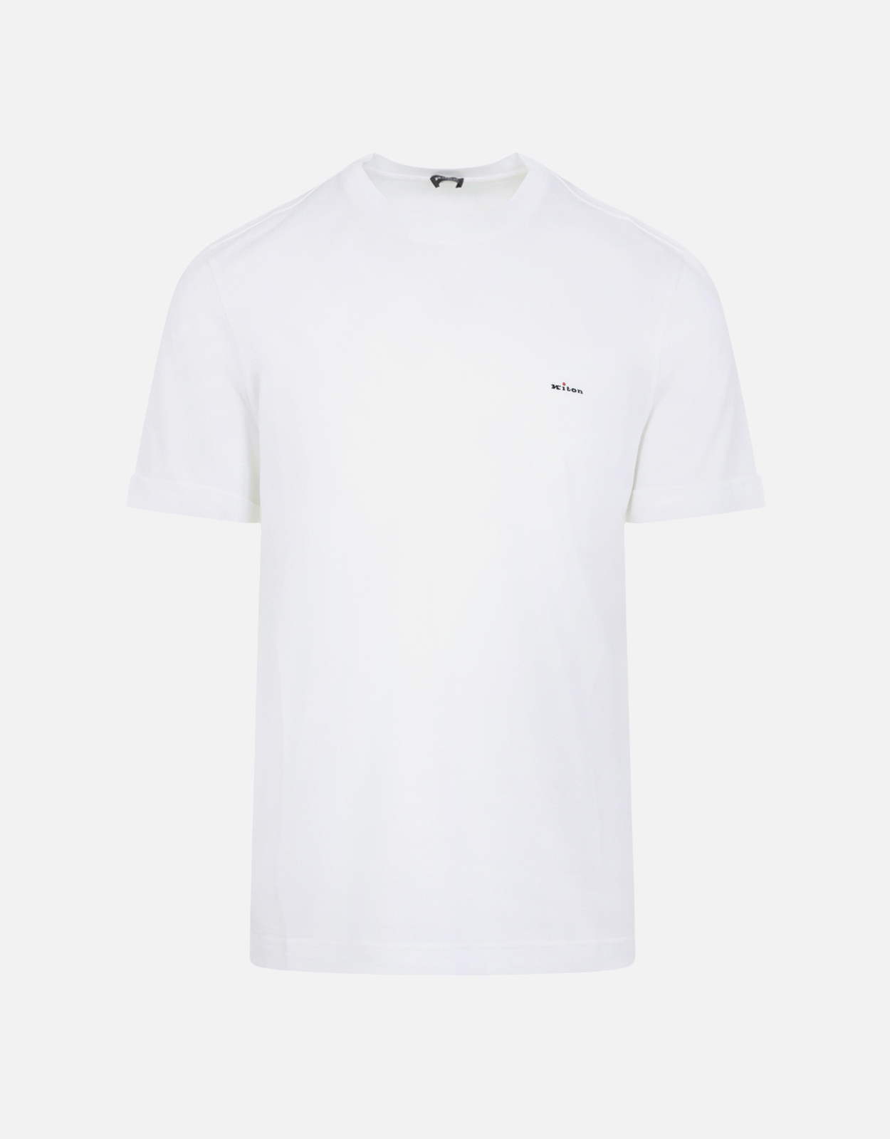 STONE  / Tシャツ/M/コットン/WHT/無地/681564259 Kiton メンズ コットン Tシャツ (すべての新品) IFCHIC.COM