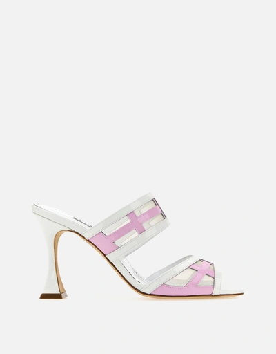 Manolo Blahnik ヒール付きミュール | ミュール 新作・セール | IFCHIC