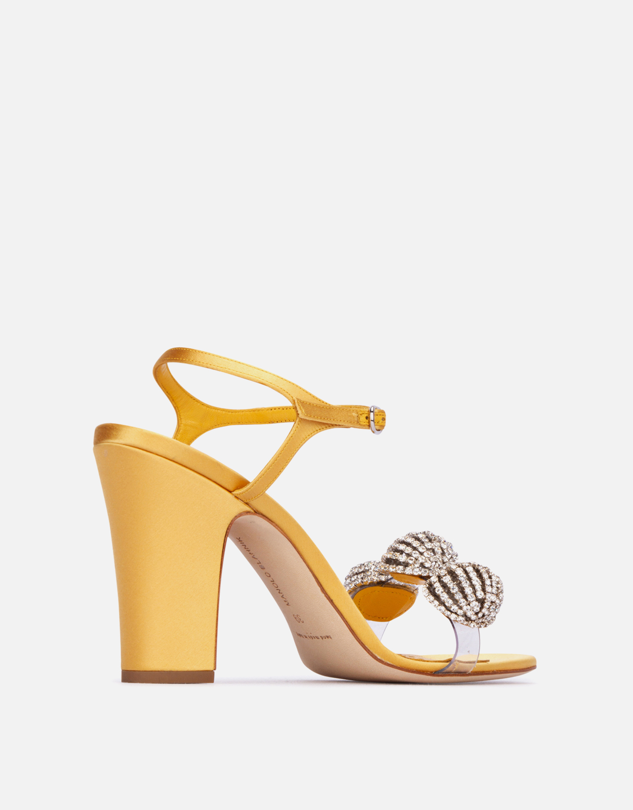 Manolo Blahnik オストリア装飾付きハイヒールサンダル () IFCHIC.COM