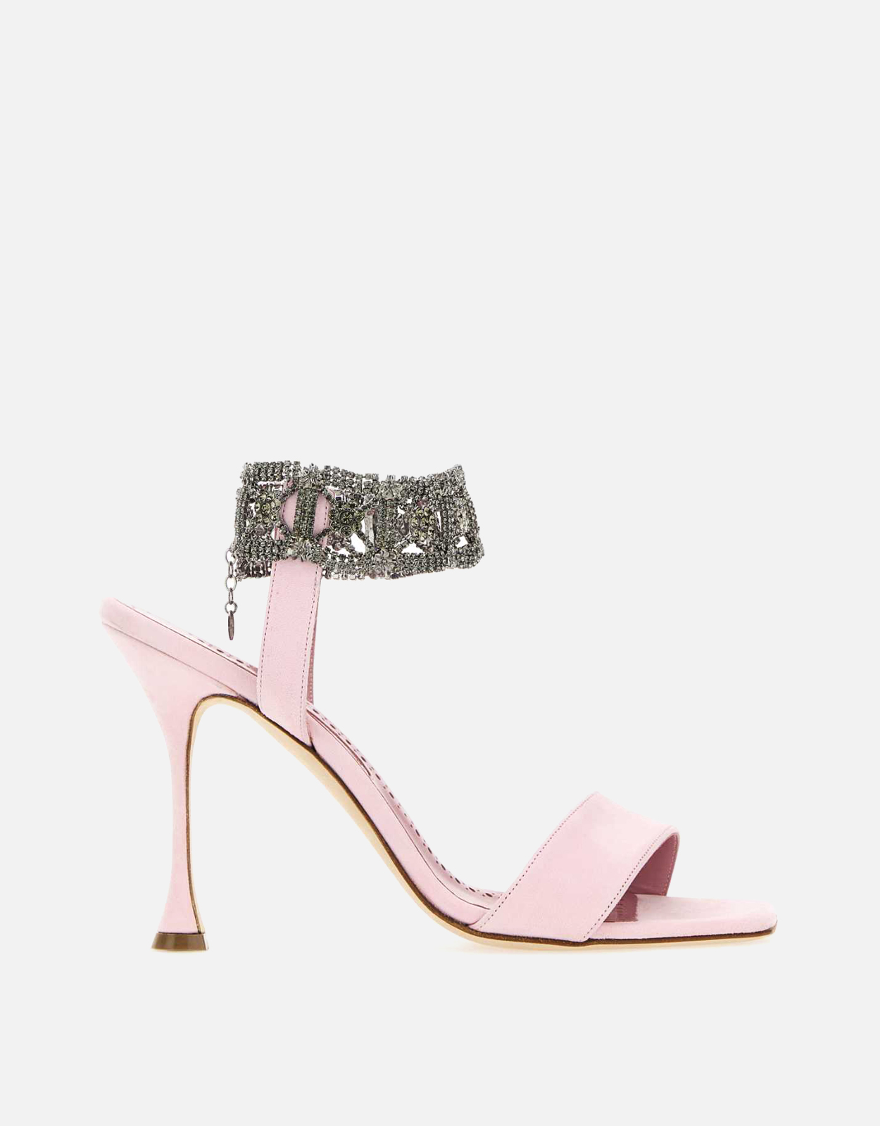 MANOLO BLAHNIK サーモンピンク　サンダル 35 ヒール8センチ MANOLO BLAHNIK サーモンピンク サンダル 35 ヒール8センチ MANOLO