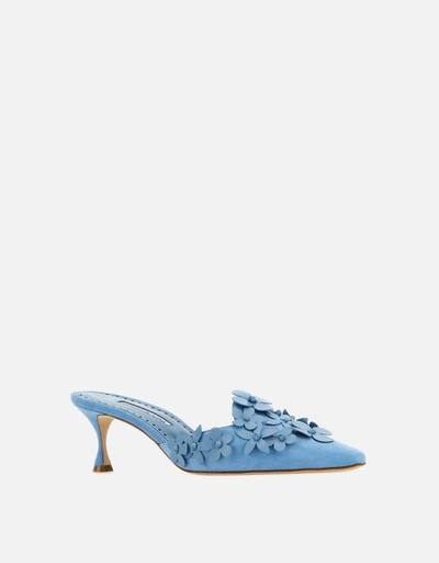 Manolo Blahnik ヒール付きミュール | ミュール 新作・セール | IFCHIC