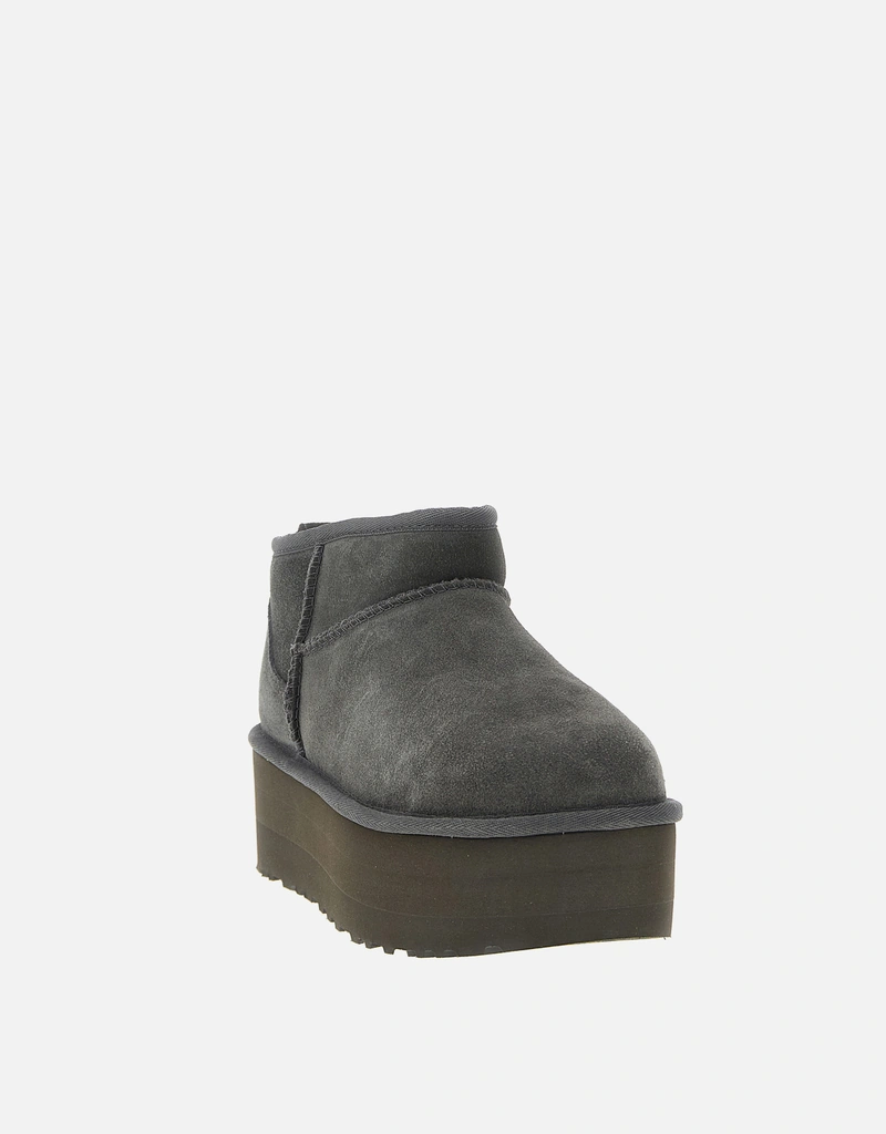 Ugg Classic Ultra Mini Platform Suede Ankle Boots () IFCHIC.COM