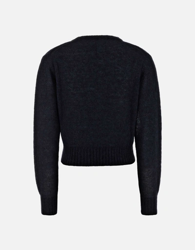 【美品❣️】Chloéアルパカウール　ケーブルニットポンチョ Ronnie Scott's ウール アルパカ ケーブルニットフード付きポンチョ