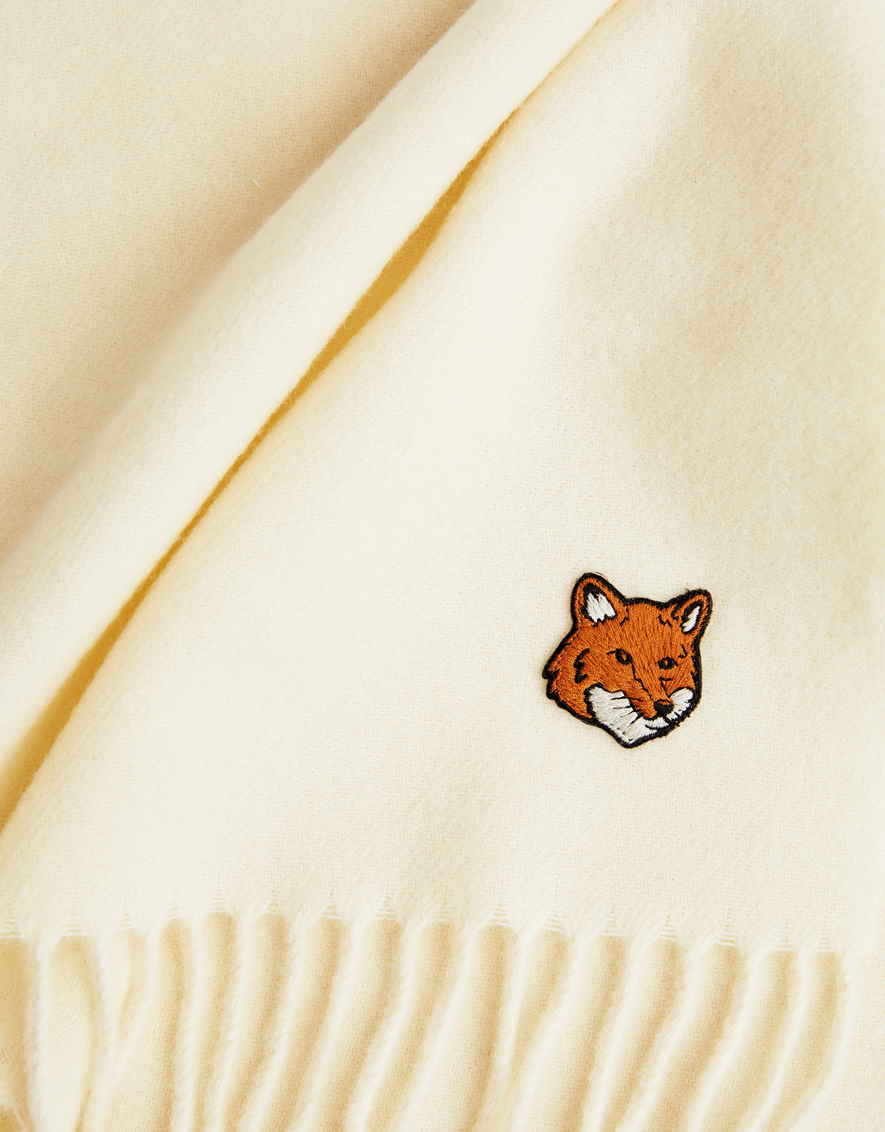 MAISON KITSUNÉ バージンウール マフラー Maison Kitsuné ユニセックスバージンウールマフラー () IFCHIC.COM