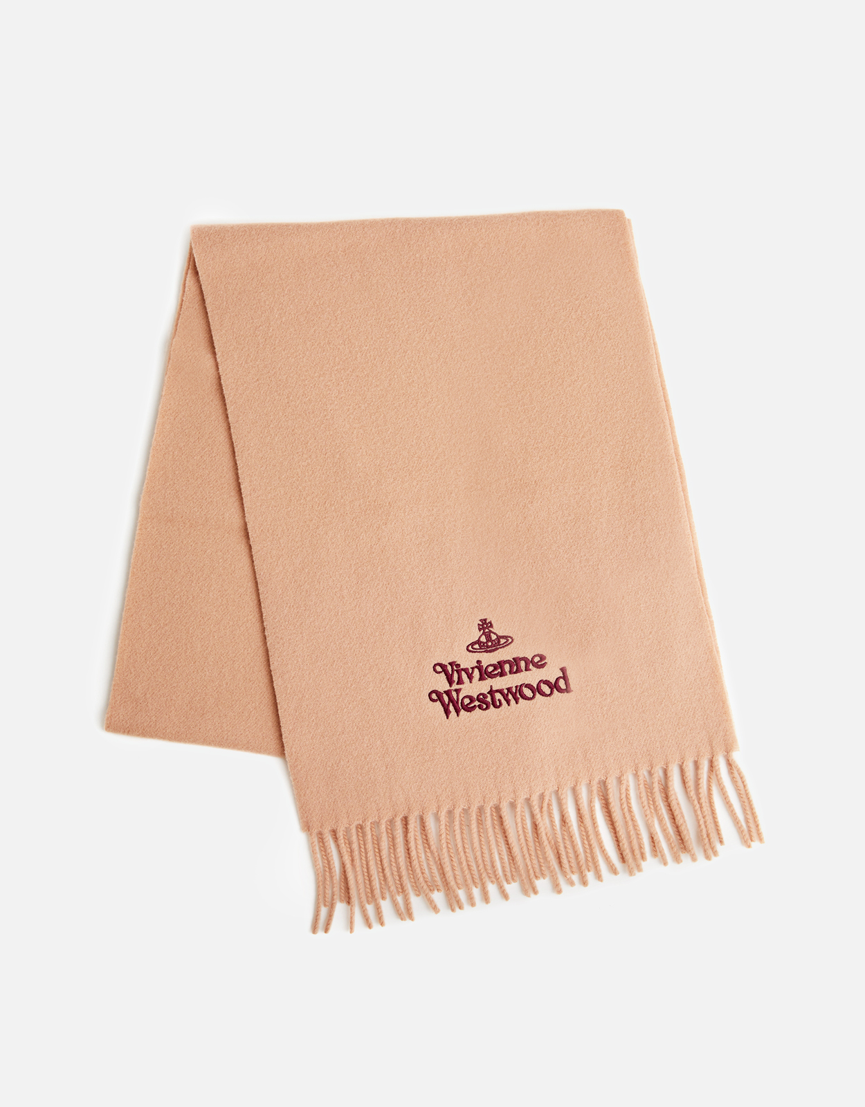 Vivienne Westwood ロゴ刺繍ウールマフラー () IFCHIC.COM