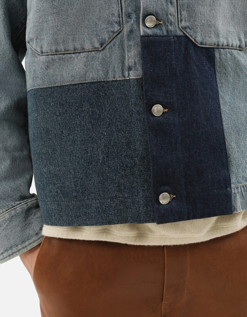1989 STUDIO Denim jacket with patches (All New In) IFCHIC.COM