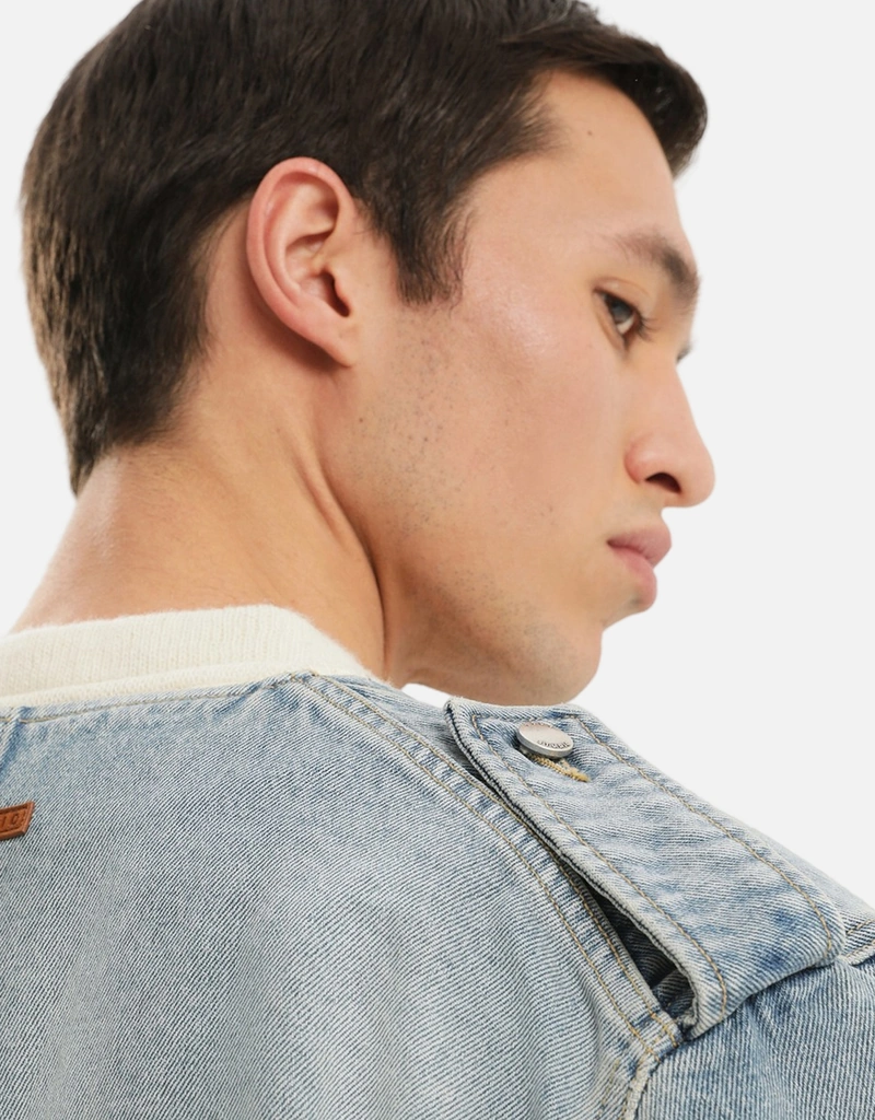 1989 STUDIO Denim jacket with patches (All New In) IFCHIC.COM