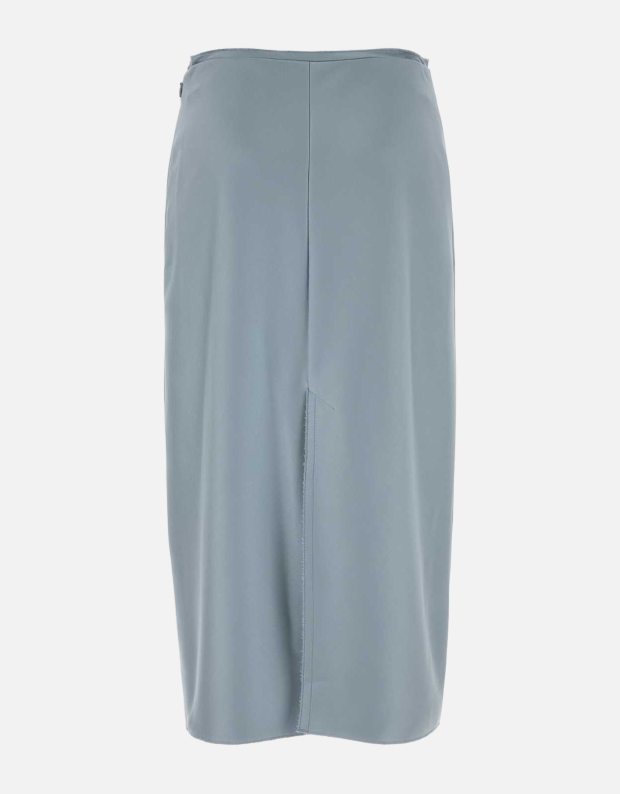 AMI Paris ブルー 生地端詳細ミディスカート (すべての新品) IFCHIC.COM