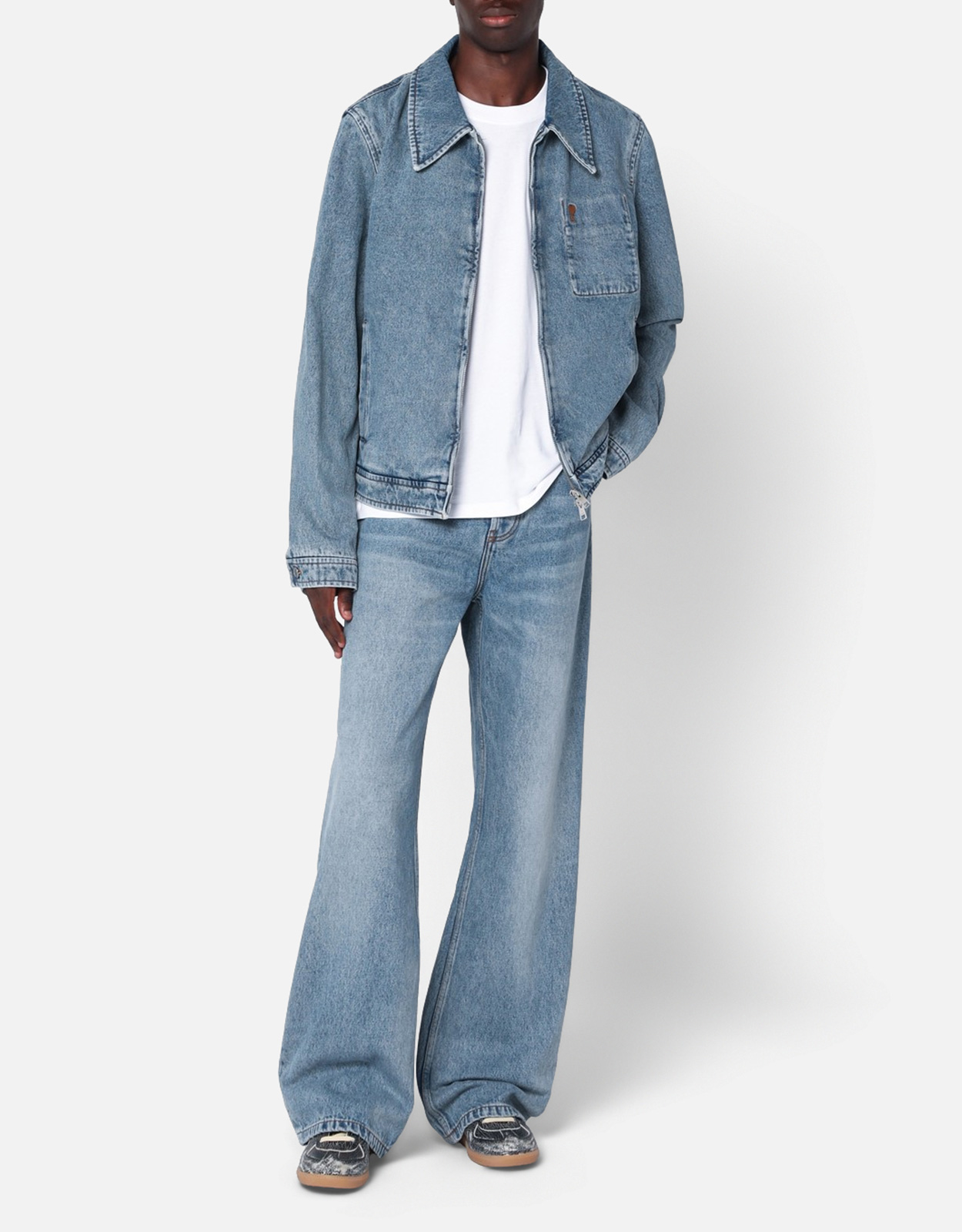 AMI Paris メンズアミドクールデニムジャケット (すべての新品) IFCHIC.COM