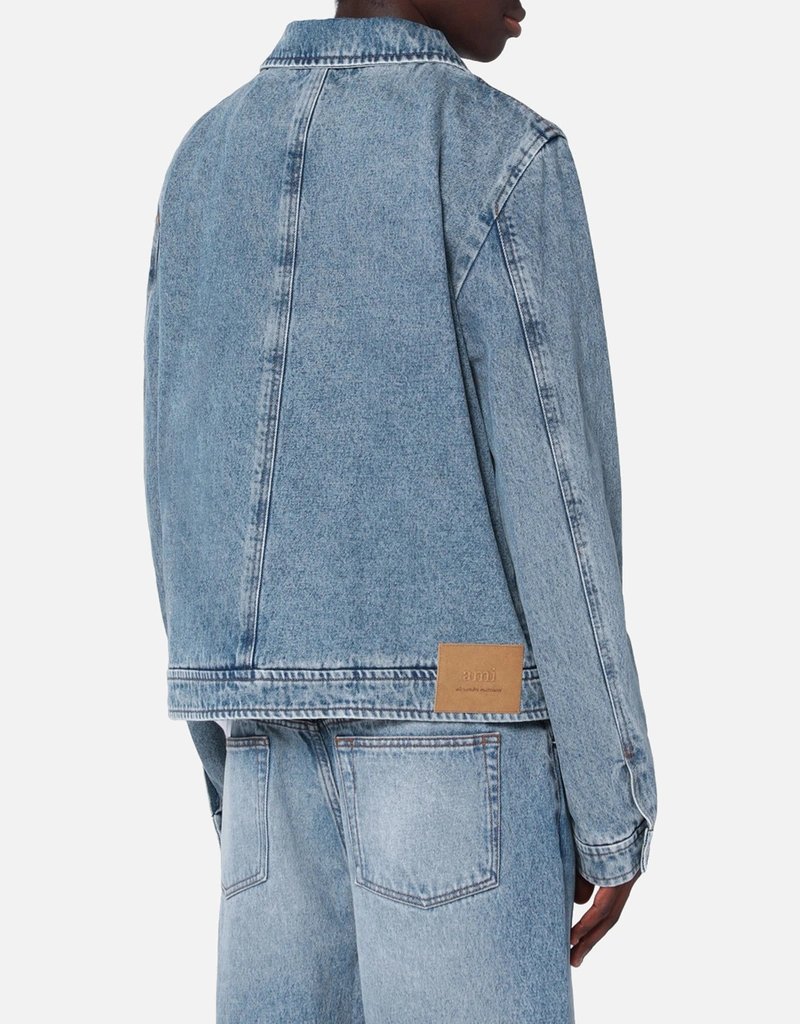 AMI Paris メンズアミドクールデニムジャケット (すべての新品) IFCHIC.COM