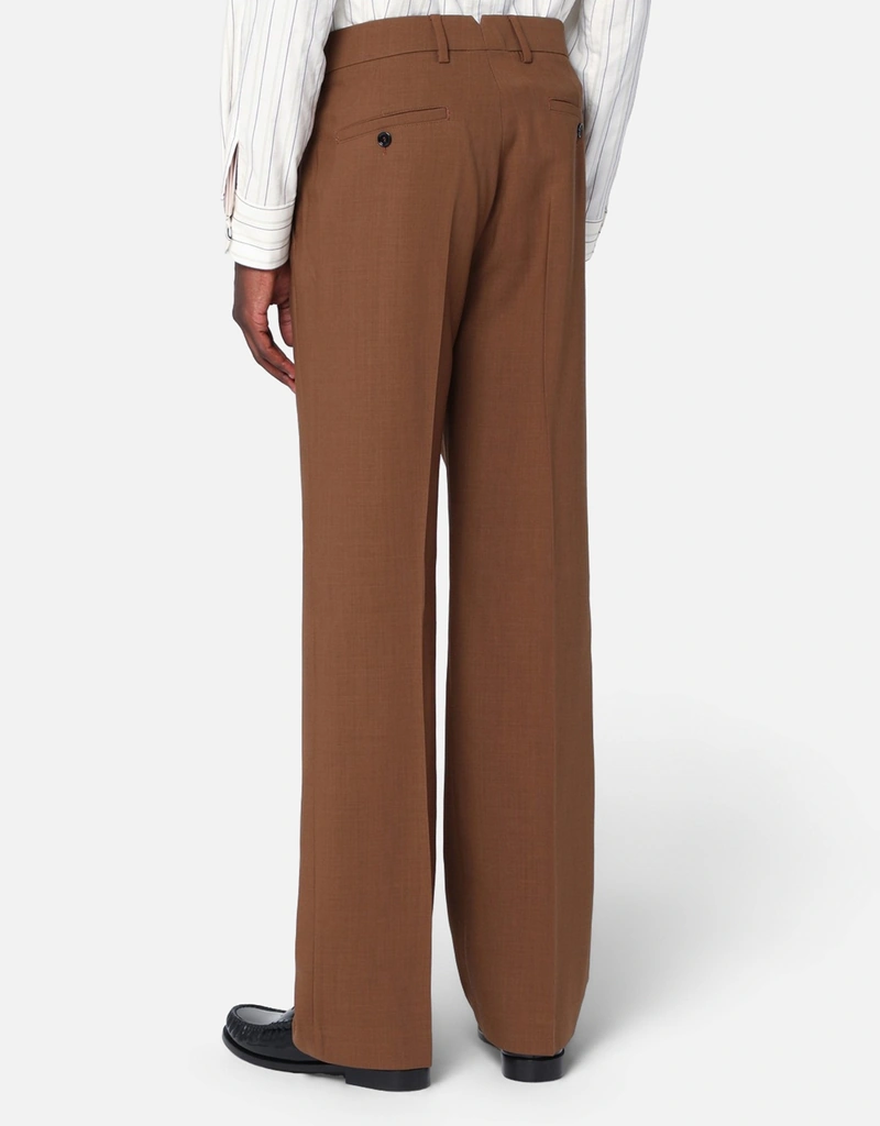 美品 Ami paris ウール ストレート スラックス　パンツ AMI Paris メンズウールパンツ (すべての新品) IFCHIC.COM
