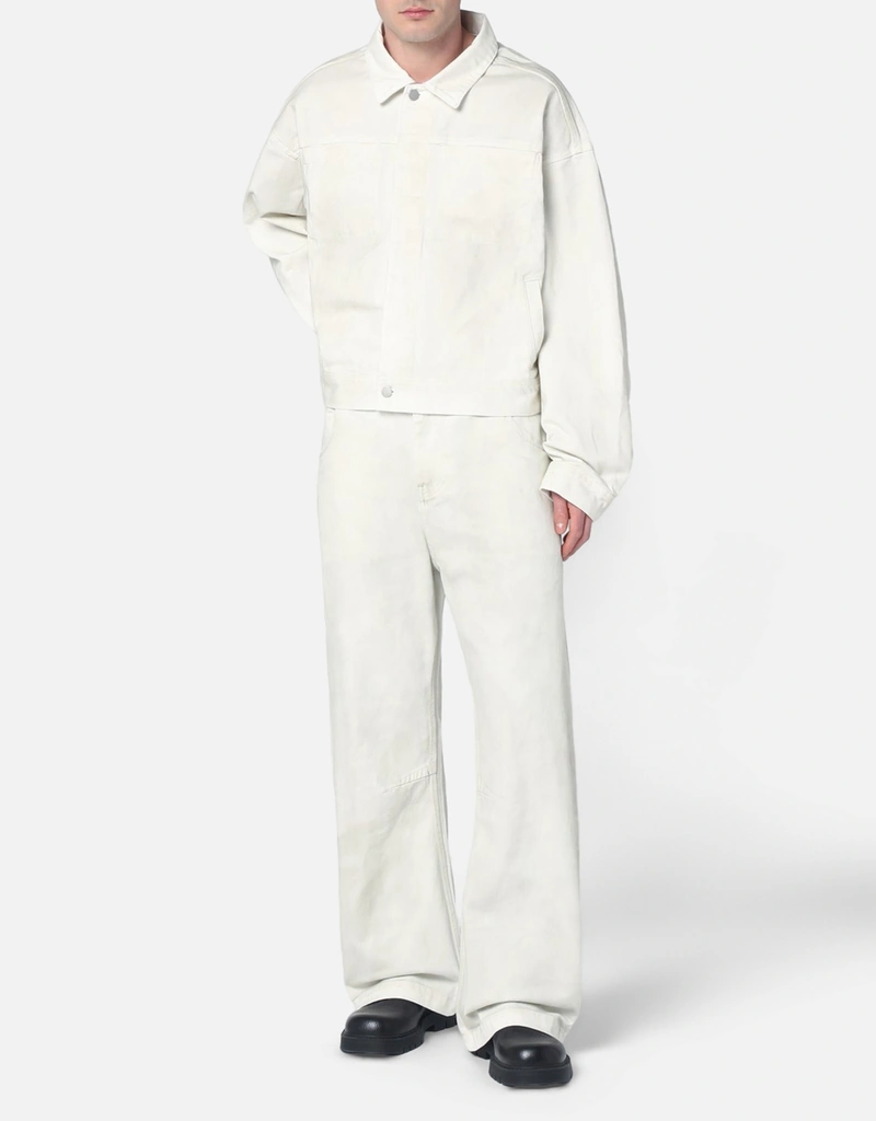 Entire Studios メンズGemデニムジャケットボーン (すべての新品