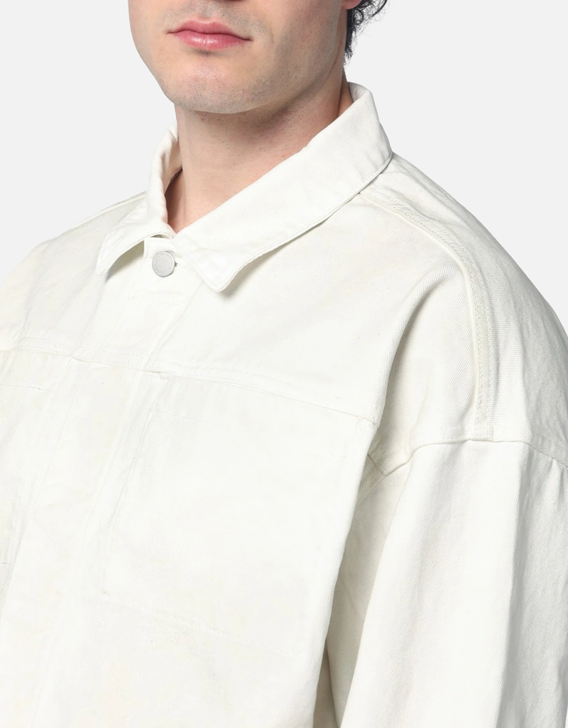 骨大工★【新品未使用】entire studios デニムシャツジャケット Entire Studios メンズGemデニムジャケットボーン (すべての新品