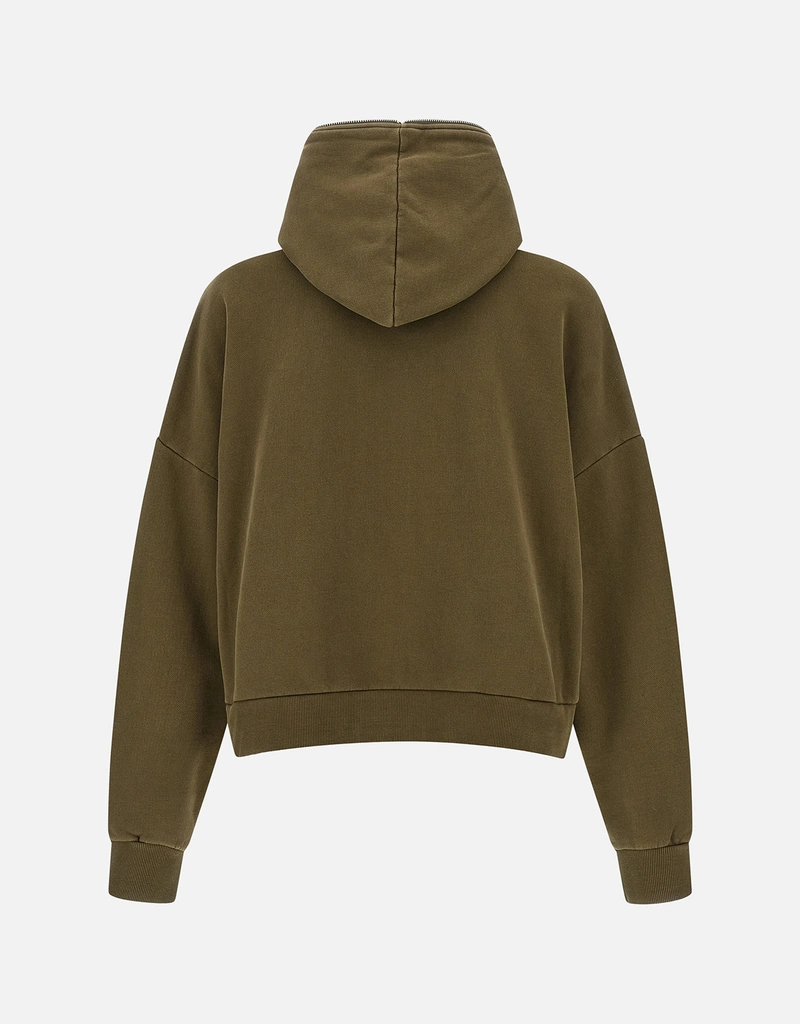Entire Studios Men's Eternal Zip Washed Organic Cotton Hoodie (All