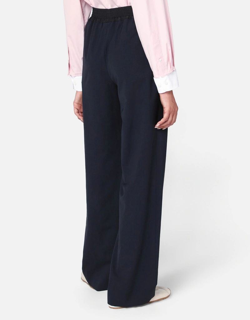 Miu Miu Blue wool pants (Pants) IFCHIC.COM