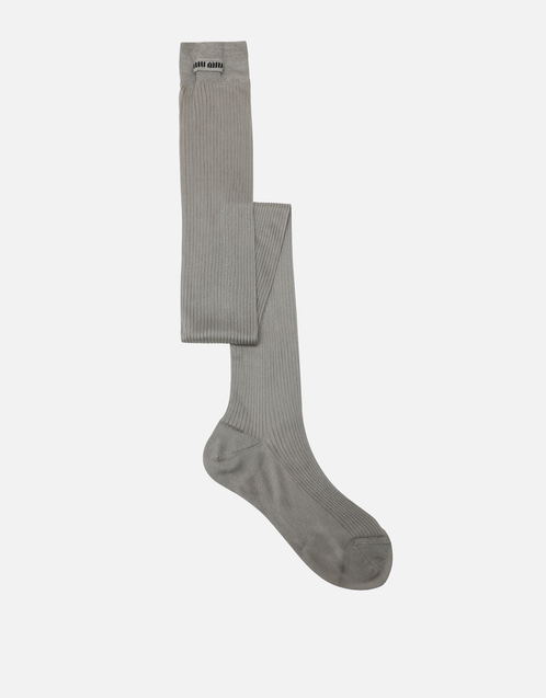 Miu Miu シルク混紡ソックス (ソックス) IFCHIC.COM