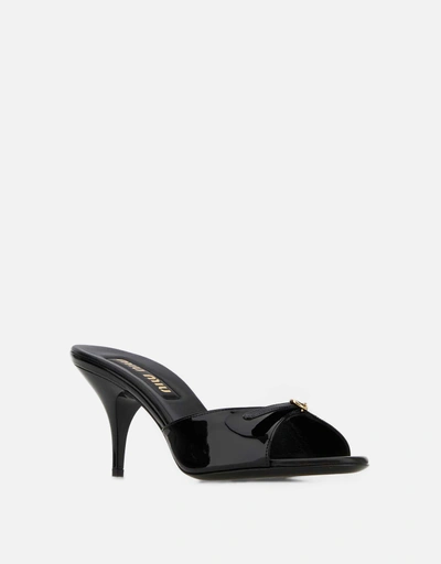 Miu Miu ヒール付きミュール | ミュール 新作・セール | IFCHIC