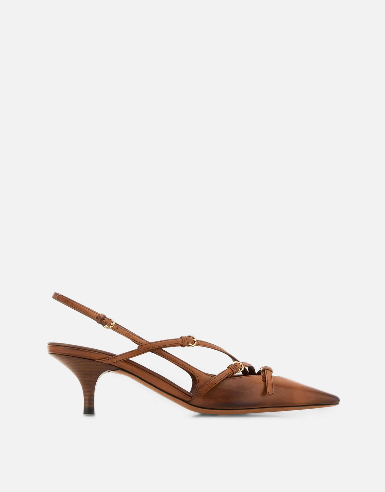 Miu Miu キャメルレザーパンプス () IFCHIC.COM