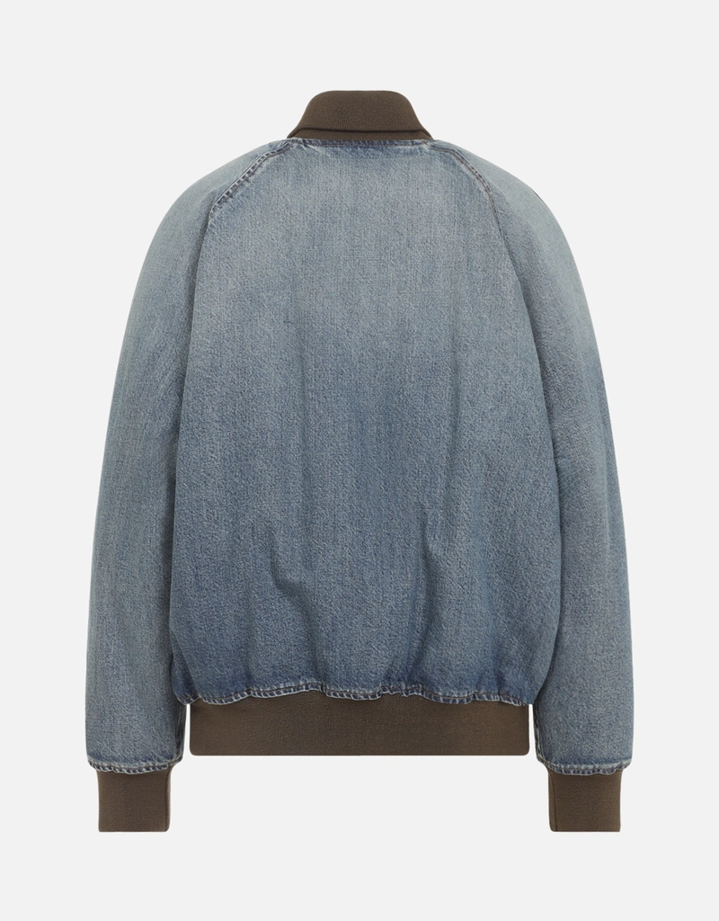 Miu Miu デニムブルゾンジャケット (すべての新品) IFCHIC.COM