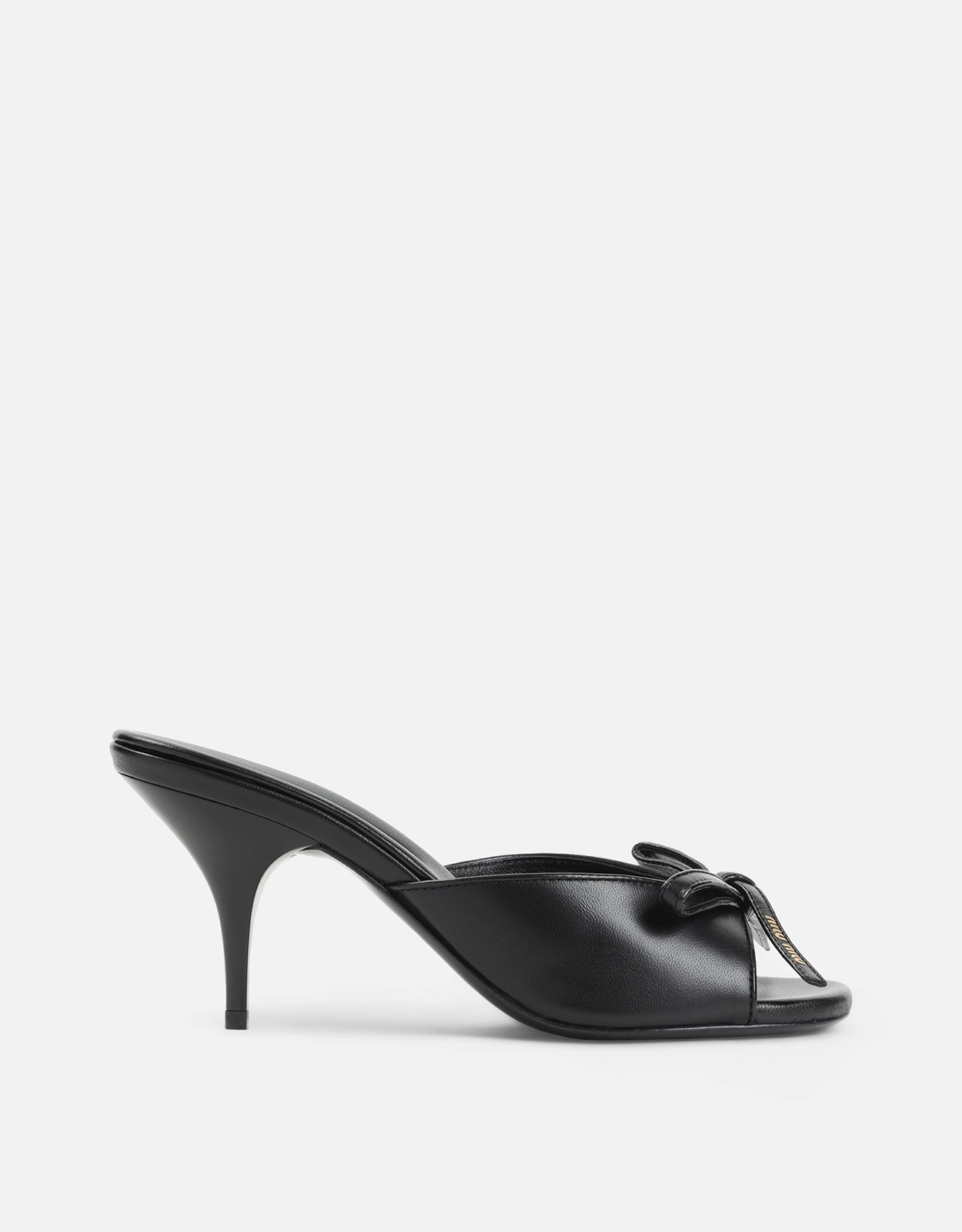 MIUMIU 26S SHEEPSKIN SLIPPERS IN LIGHT BEIGE