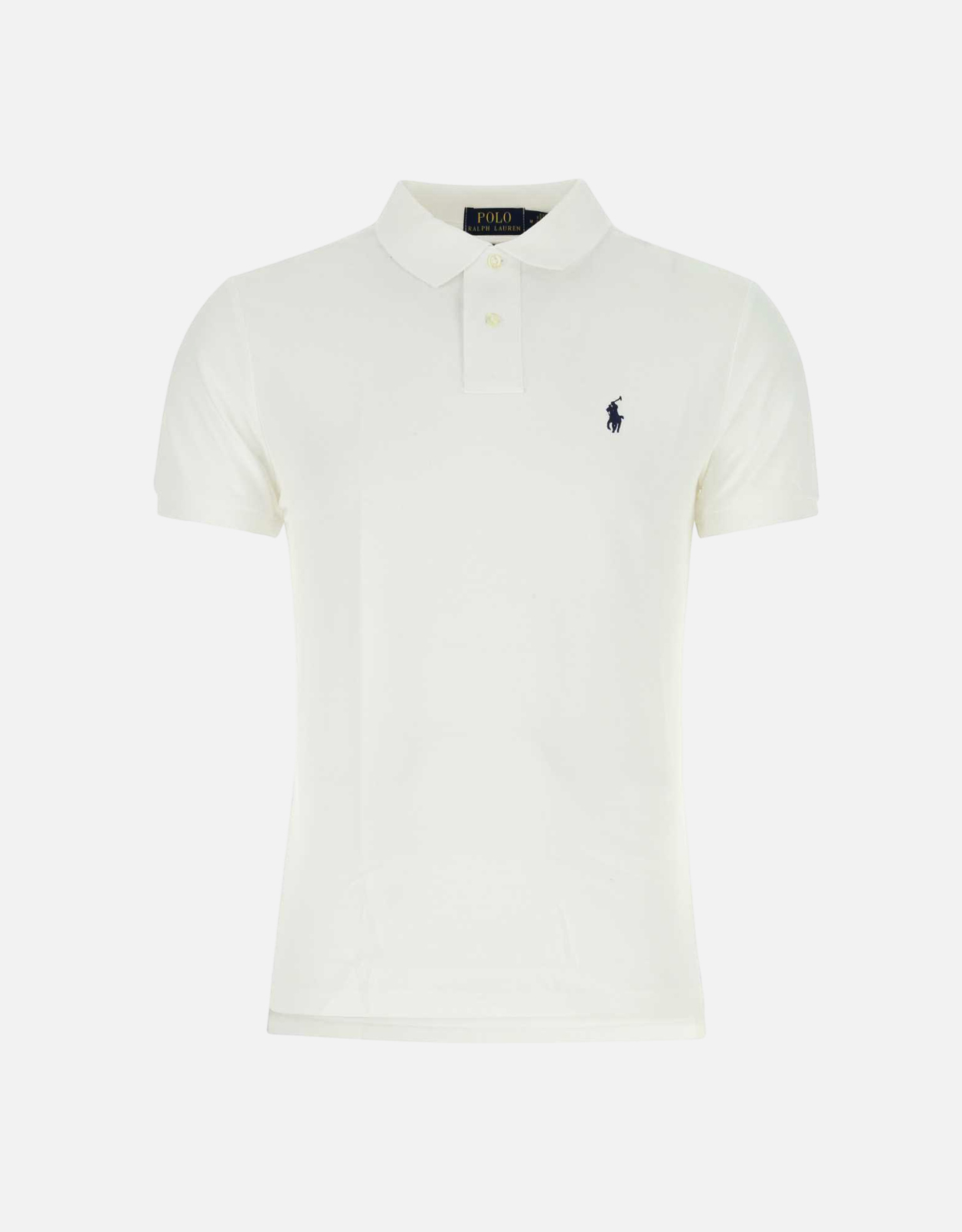 Polo Ralph Lauren メンズ ホワイトピケポロシャツ (すべての新品