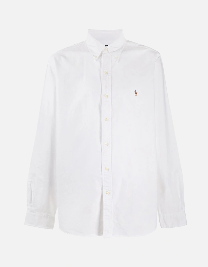 Polo Ralph Lauren Men's Custom Fit Oxford Shirt White XL