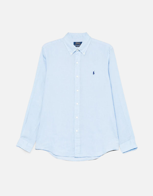 Polo Ralph Lauren メンズ カスタムフィット リネンシャツ (すべての