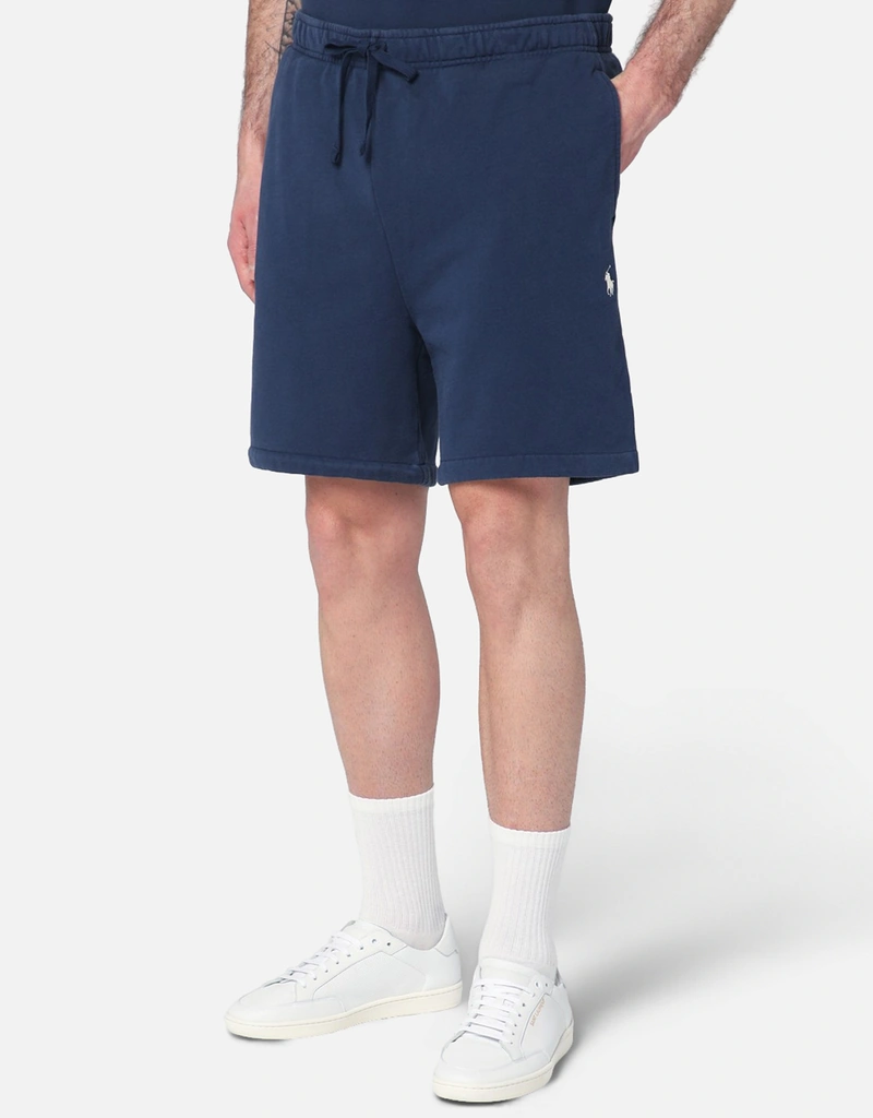 Polo Ralph Lauren メンズコットンネイビーブルーバミューダショーツ