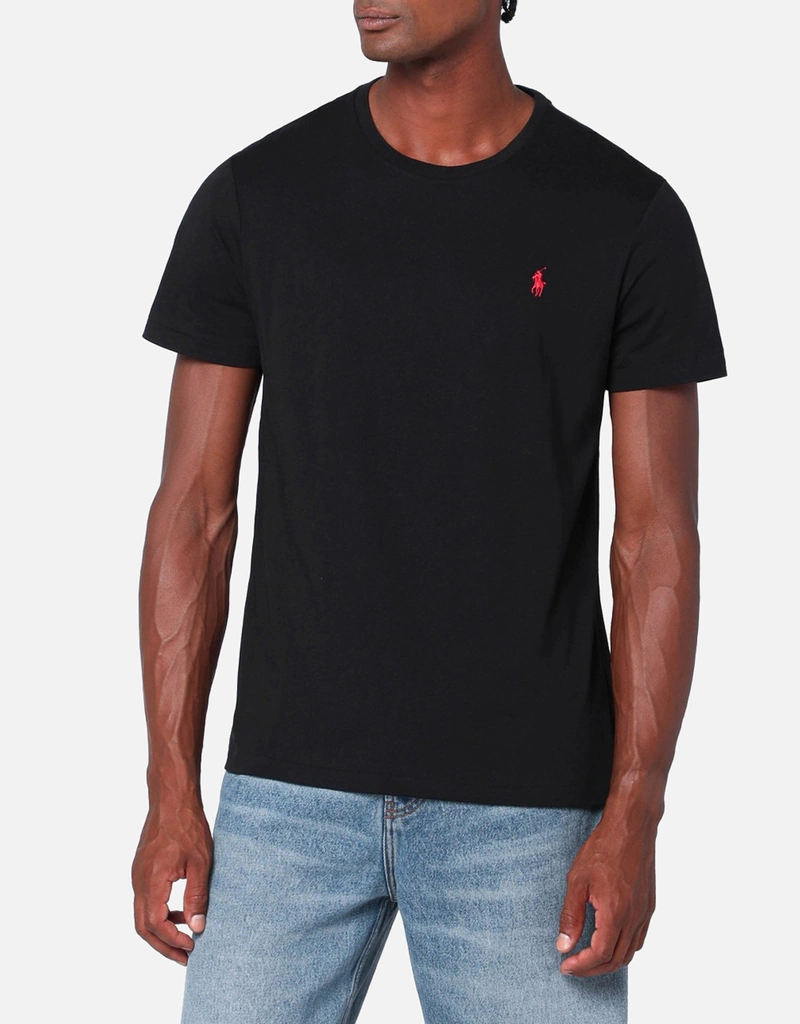 Polo Ralph Lauren メンズ カスタムスリムフィット コットン ブラック