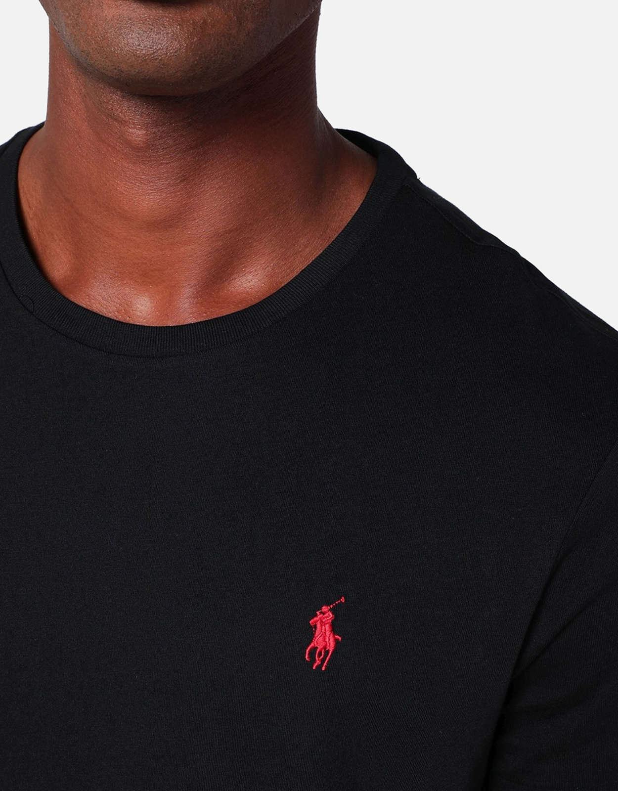 Polo Ralph Lauren メンズ カスタムスリムフィット コットン ブラック