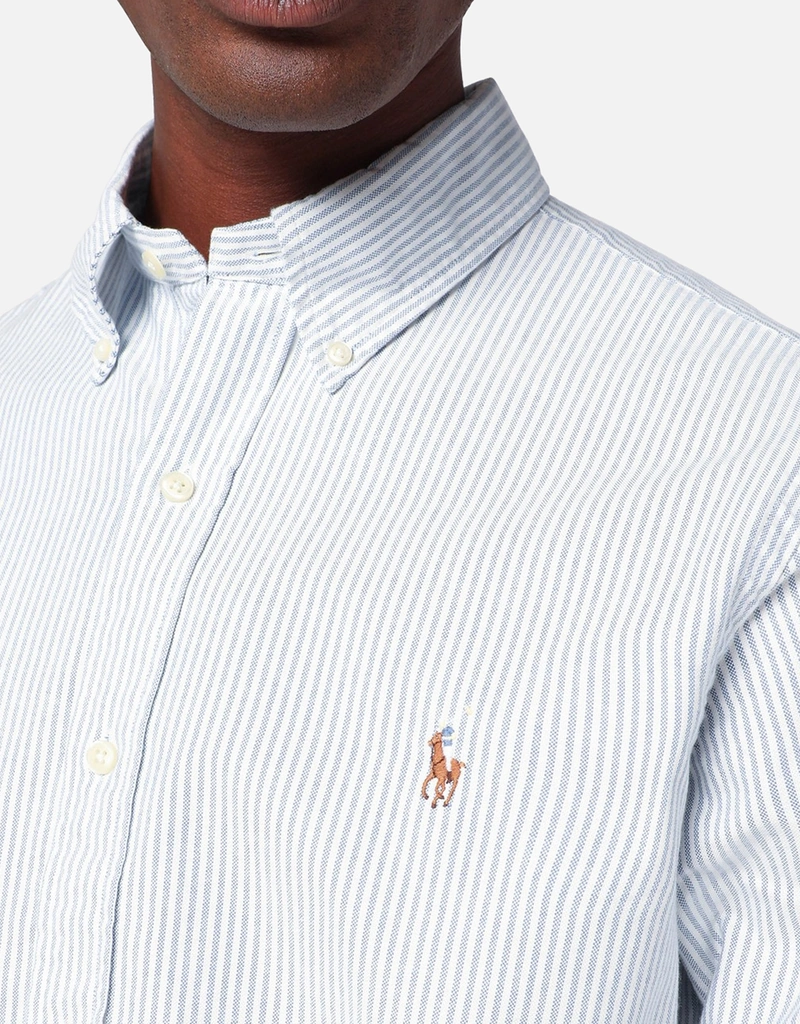 Polo Ralph Lauren メンズカスタムフィットコットンライトブルー
