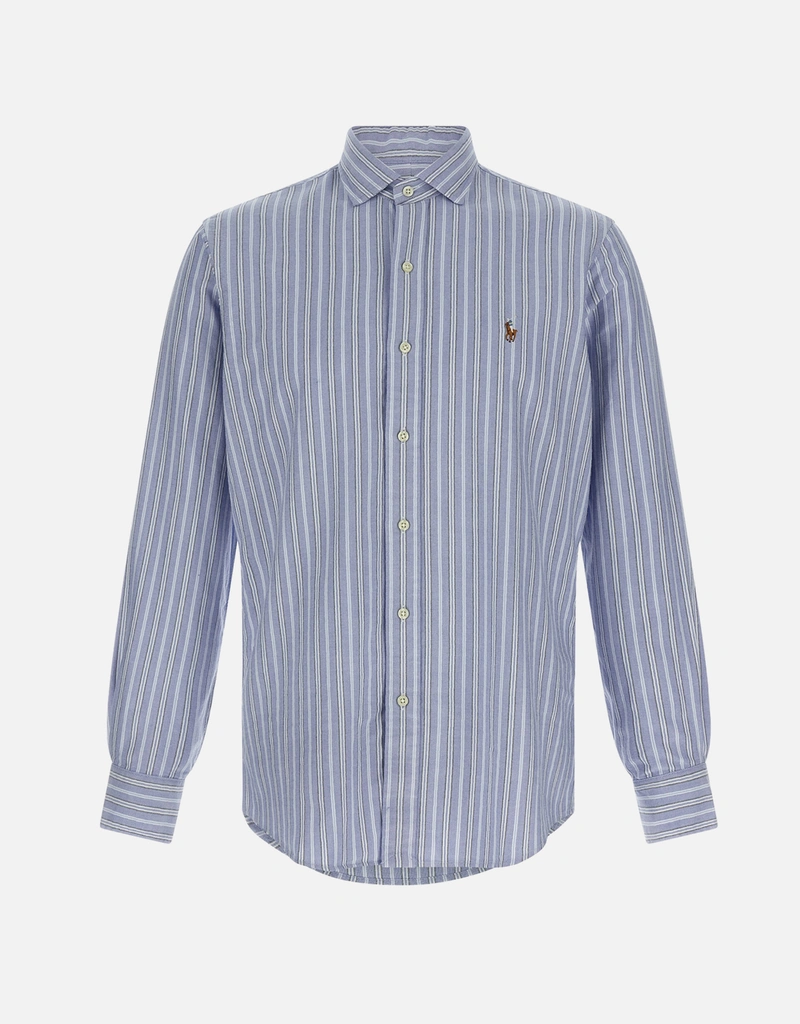 Polo Ralph Lauren メンズオックスフォードコットンストライプシャツ